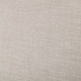 Wooden Double Bed With Linen Headboard - Camille