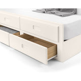 Wooden Double Bed With Underbed And Drawers - Maisie