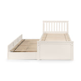 Wooden Double Bed With Underbed And Drawers - Maisie