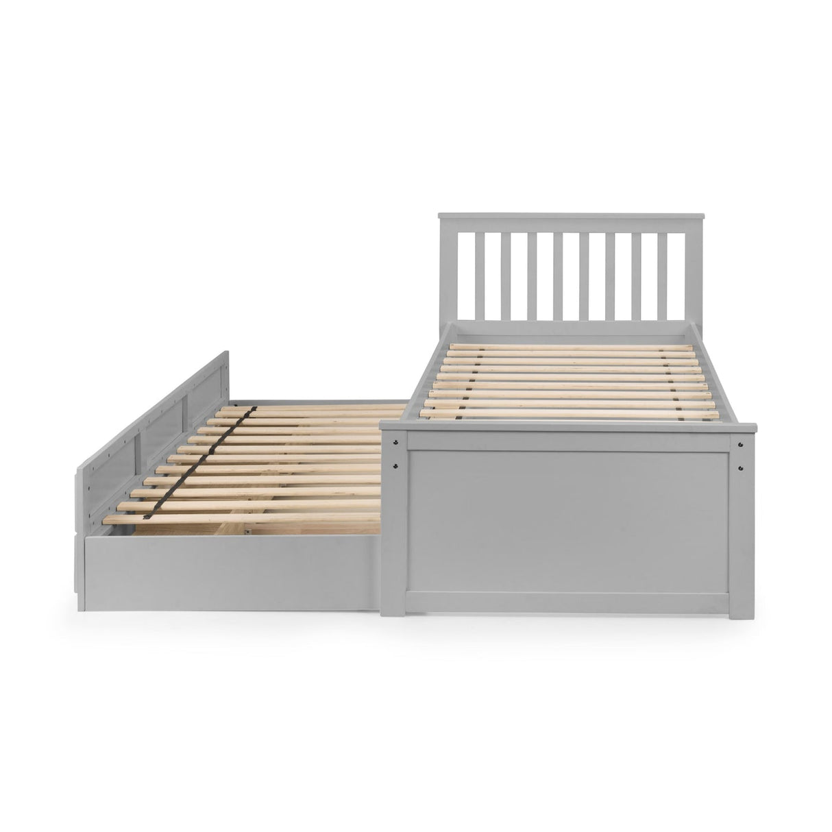 Wooden Double Bed With Underbed And Drawers - Maisie
