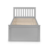 Wooden Double Bed With Underbed And Drawers - Maisie