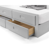 Wooden Double Bed With Underbed And Drawers - Maisie
