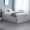 Wooden Double Bed With Underbed And Drawers - Maisie