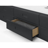 Wooden Double Bed With Underbed And Drawers - Maisie