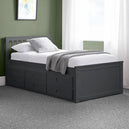 Wooden Double Bed With Underbed And Drawers - Maisie