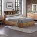 Wooden Double Ottoman Storage Bed - Bali