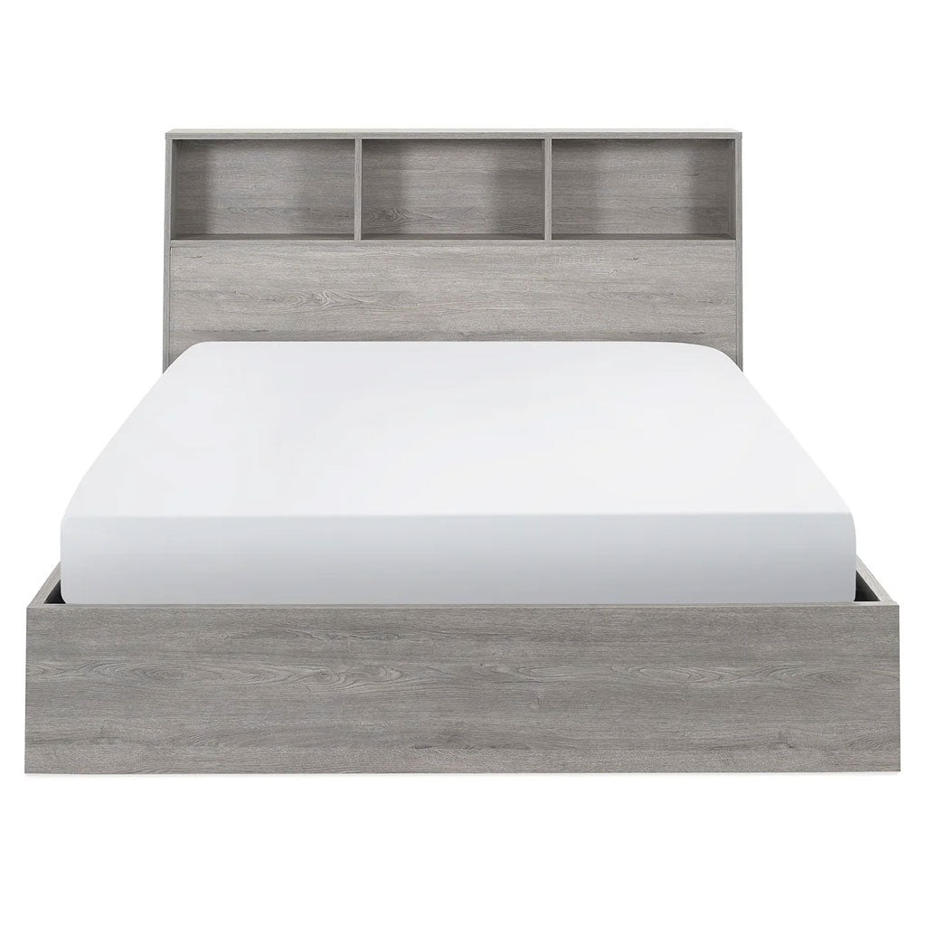 Wooden Double Ottoman Storage Bed - Bali