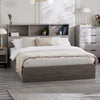 Wooden Double Ottoman Storage Bed - Bali