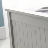 Wooden Double Ottoman Storage Bed - Maine