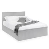 Wooden Double Ottoman Storage Bed - Maine