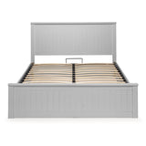 Wooden Double Ottoman Storage Bed - Maine