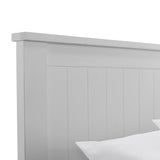 Wooden Double Ottoman Storage Bed - Maine