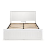 Wooden Double Ottoman Storage Bed - Maine