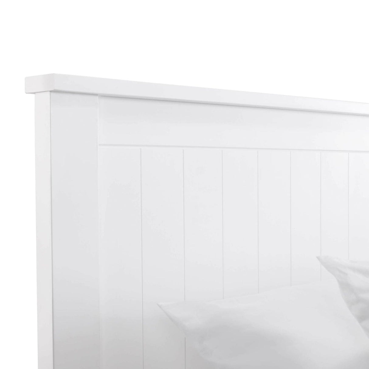 Wooden Double Ottoman Storage Bed - Maine