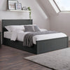 Wooden Double Ottoman Storage Bed - Maine