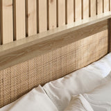 Wooden Double Ottoman Storage Bed - Padstow