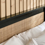 Wooden Double Ottoman Storage Bed - Padstow