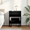 Wooden Dressing Table 60cm Wide With Stool - Vantage Home