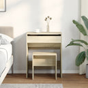 Wooden Dressing Table 60cm Wide With Stool - Vantage Home