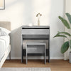 Wooden Dressing Table 60cm Wide With Stool - Vantage Home