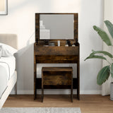 Wooden Dressing Table 60cm Wide With Stool - Vantage Home