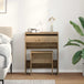 Wooden Dressing Table 60cm Wide With Stool - Vantage Home