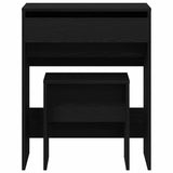 Wooden Dressing Table 60cm Wide With Stool - Vantage Home