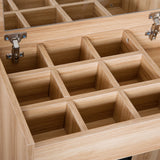 Wooden Dressing Table Set 60.2cm Wide - Velmora