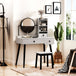 Wooden Dressing Table Set 90cm Wide - Velmora