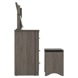 Wooden Dressing Table Set - Lisbon