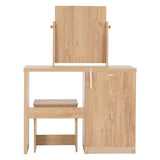 Wooden Dressing Table Set With 3 Drawers - Seville