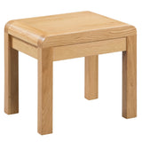 Wooden Dressing Table With 2 Drawer And Stool - Curve