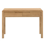 Wooden Dressing Table With 2 Drawer And Stool - Curve