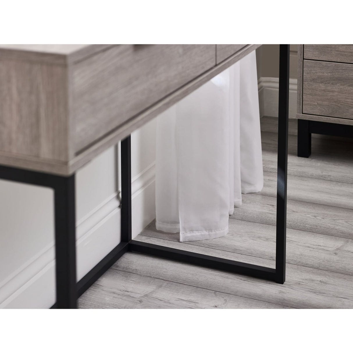 Wooden Dressing Table With 2 Drawers - Bali