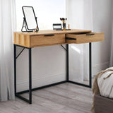 Wooden Dressing Table With 2 Drawers - Bali