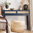 Wooden Dressing Table With 2 Drawers - Bordeaux