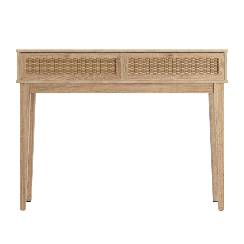 Wooden Dressing Table With 2 Drawers - Bordeaux