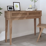 Wooden Dressing Table With 2 Drawers - Bordeaux