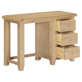 Wooden Dressing Table With 3 Drawers - Windsor