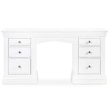 Wooden Dressing Table With 6 Drawers - Clermont