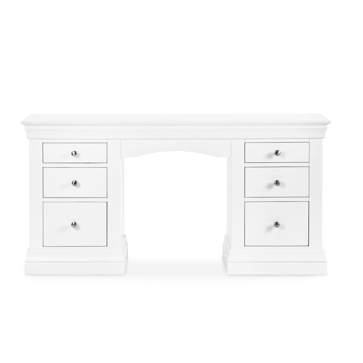 Wooden Dressing Table With 6 Drawers - Clermont
