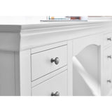 Wooden Dressing Table With 6 Drawers - Clermont