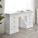 Wooden Dressing Table With 6 Drawers - Clermont