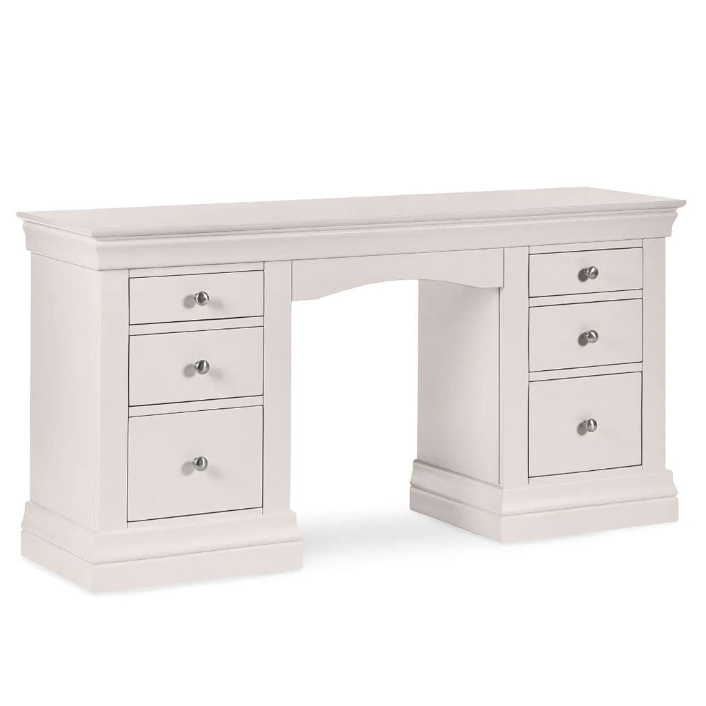 Wooden Dressing Table With 6 Drawers - Clermont