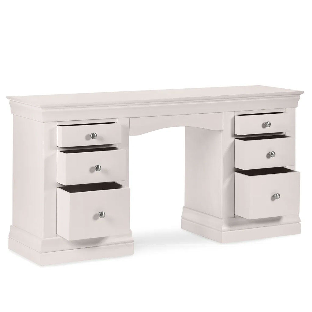 Wooden Dressing Table With 6 Drawers - Clermont
