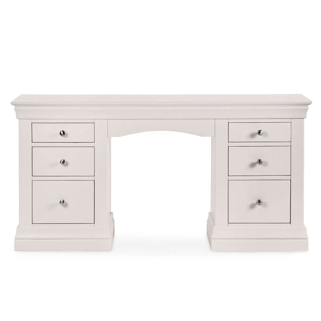 Wooden Dressing Table With 6 Drawers - Clermont