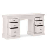 Wooden Dressing Table With 6 Drawers - Clermont