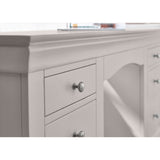 Wooden Dressing Table With 6 Drawers - Clermont