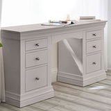 Wooden Dressing Table With 6 Drawers - Clermont