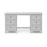Wooden Dressing Table With 6 Drawers - Maine
